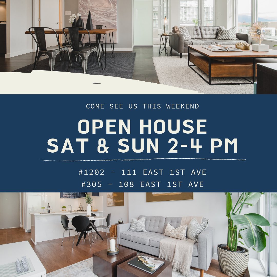 ExpertsVancity's tweet image. Come visit us today and tomorrow !! 3 open houses are on the go. 🎉🙌🏻
