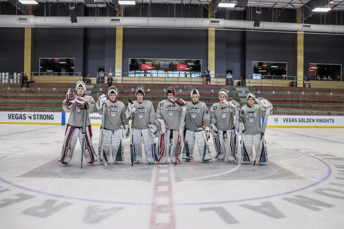 Yesterday it was the 2003 &amp; 2004 birth years, today it was the big boys, the 2002s. Another excellent goalie-specific ice session led by #GoalieNation. #51in30