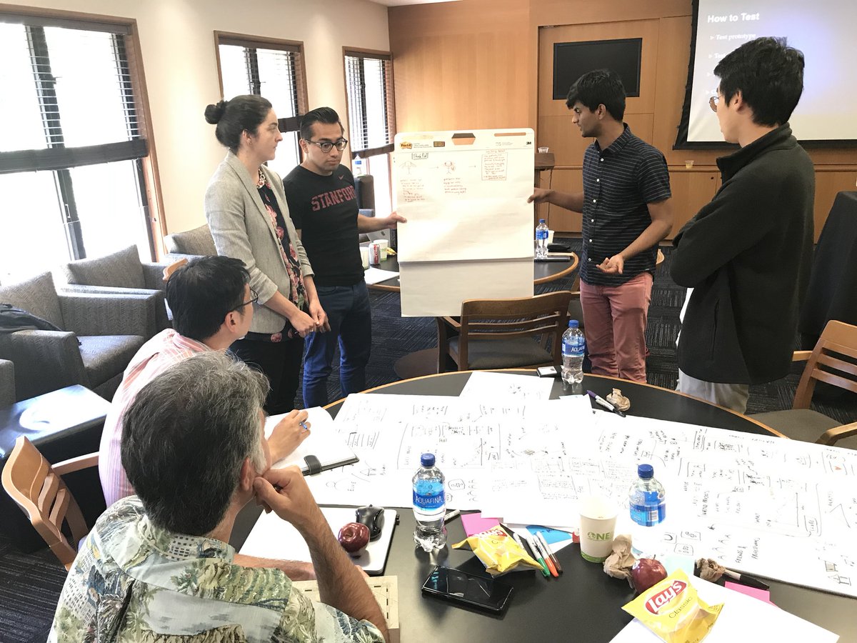 jmandal99's tweet image. @stanford students getting user feedback on their prototypes addressing climate justice, health and wellness, education and A2Justice at Startup Bootcamp for Ethical and Sustainable Development class @StanfordLaw.  @CodeXStanford @cs4good #codexlive #stanfordsdgbootcamp