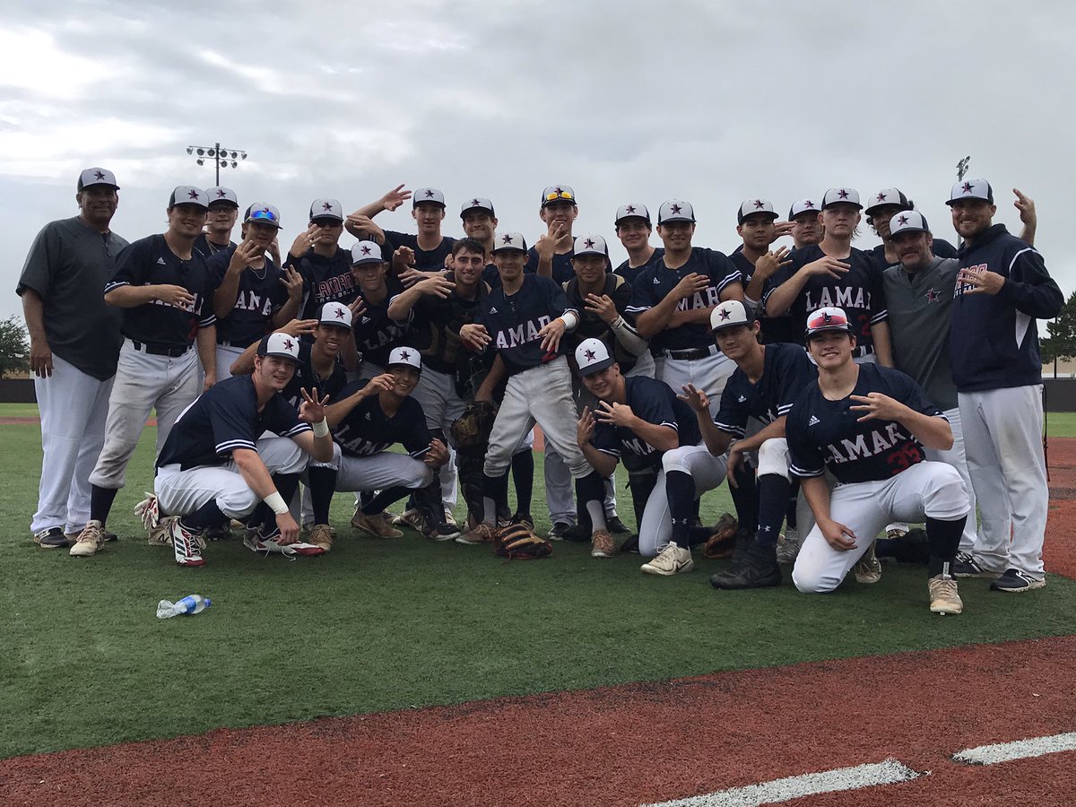 That’ll do it folks! Round 3 here we come!

Final from Cotton Ranch

Lamar-6
Katy-2

Lamar- 29-5-2

#Areachamps #BirdsUp