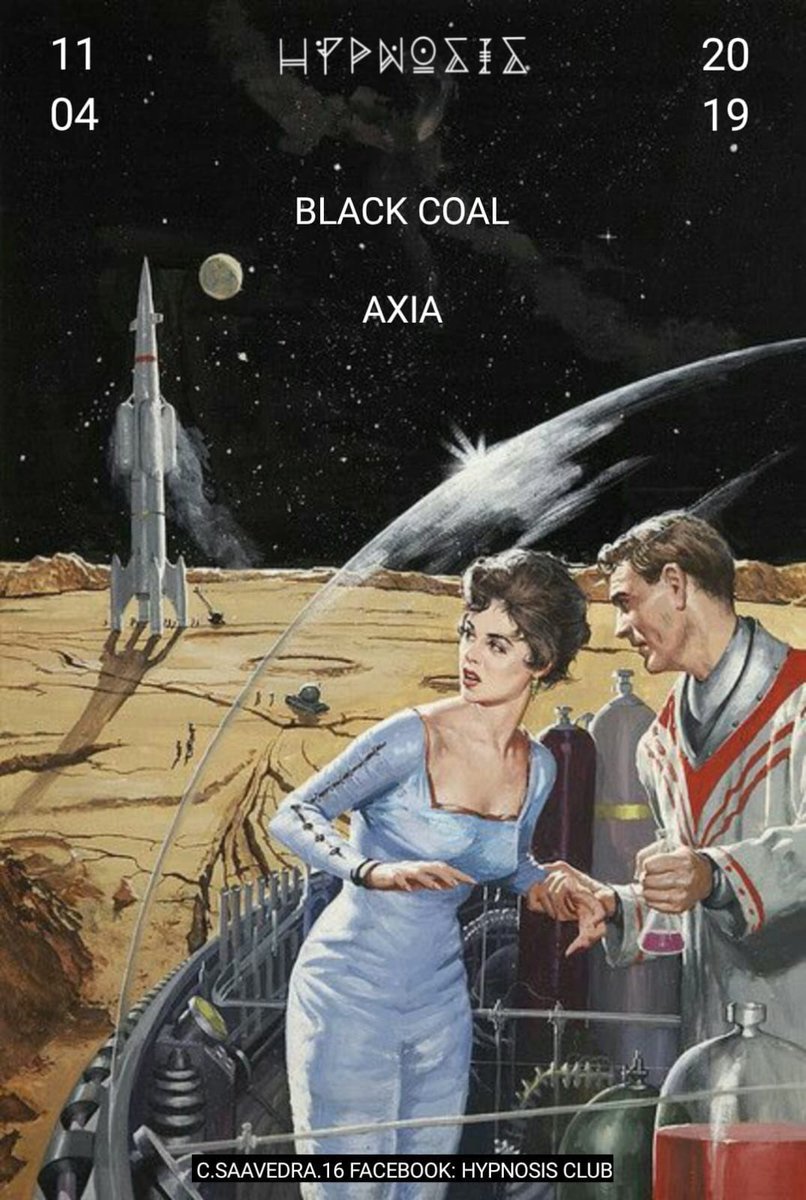 ClubHypnosis's tweet photo. Continúa tu noche o comienza tu día en el H . Esta madrugada tenemos Techno, Electro o E.B.M. 🚀👾🛸👾🛸🚀 https://t.co/hnrvlzy2uQ