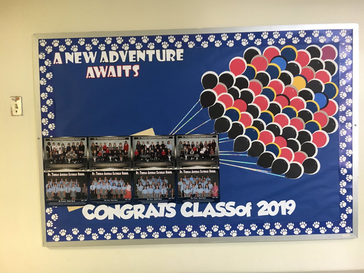 jenwattsSTA's tweet photo. STA reflects on the past years of our 8th graders heading off to high school. Time for you to fly- soar and roar. We are so proud of all of you and you will be missed. Go - soon to be former Wildcats #Stasuccess https://t.co/xGvhjVeYq4