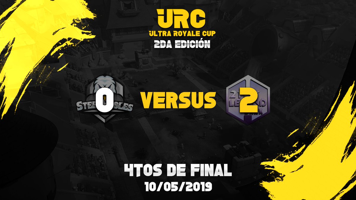 #URC2

- El dia de ayer los guerreros oscuro de  <a href="/Dark21LegendGG/">Dark 21 Legend</a> Vence por 2-0(wo) a @SteelEaglesCR y asi  avanza a Semifinal como el primer clasificado!.

❤ Y 🔁 se agradece!!