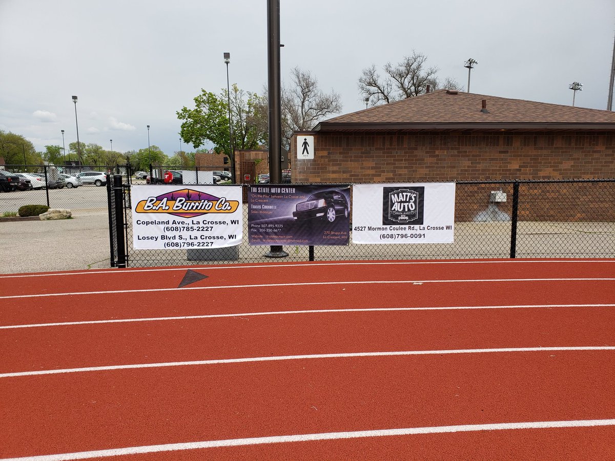 CityRough's tweet photo. The 2019 sponsor banners of the River City Rough Riders! https://t.co/Cge07RG9lU