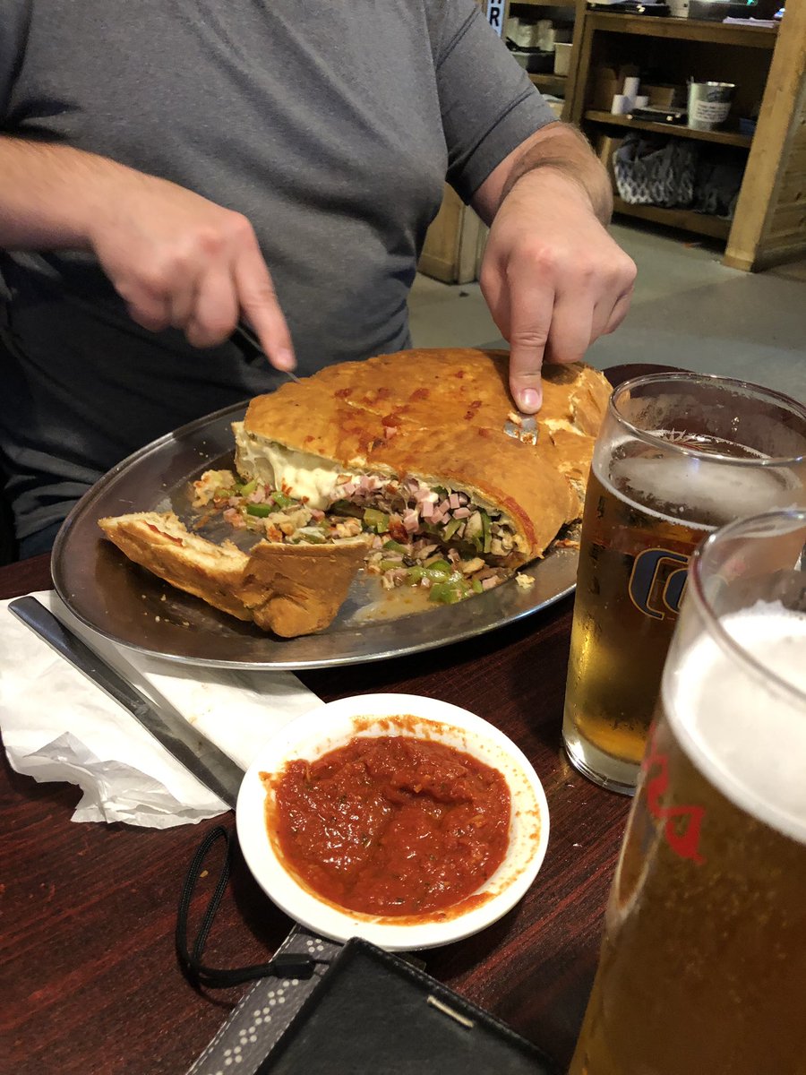 Louie’s Panzarottis are amazing!! Left overs for a week!! #sofull