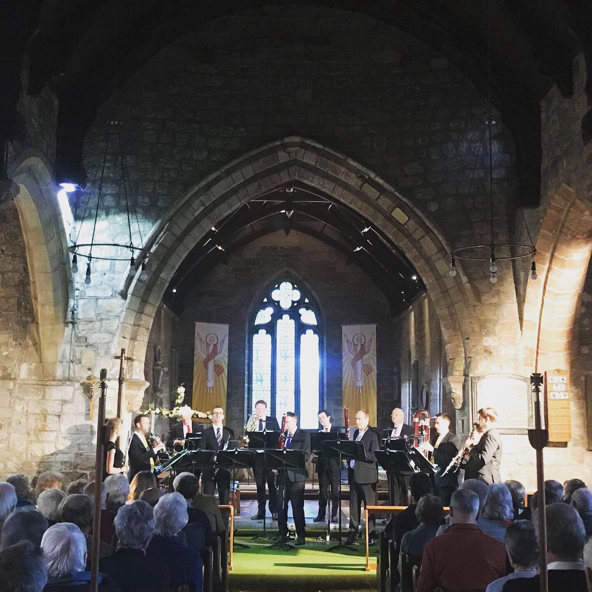 Wonderful to be back in #ponteland and #darlington this evening - performing #mendelssohn and #mozart to full churches 🎻 On to #carlisle tomorrow!

#RegionalRNS #RNSOnYourDoorstep