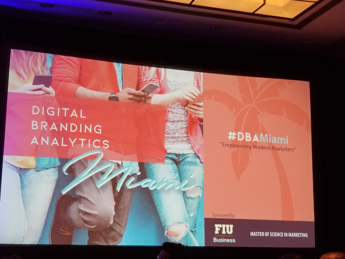 danieldidthat's tweet photo. @sensiblefolk @FIUmsm thank you for putting all of this together. #DBAMiami  was a huge success! Everything was perfect. 👏😎

Speakers💯 
Info💯 
Experience💯
Networking 💯 https://t.co/c1s7adu1HY