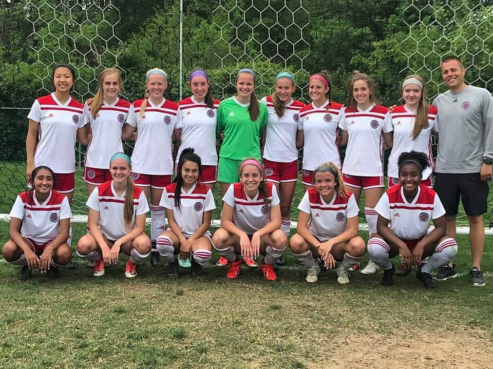 KYFireJrs's tweet photo. Congratulations to our 2003 Girls Premier Red team on winning the 16U Premier Division of the Kentucky Premier League!! The team went undefeated while outscoring opponents 21-3 over the course of the season. Great work, ladies! #firefamily https://t.co/OmwcByLWUG