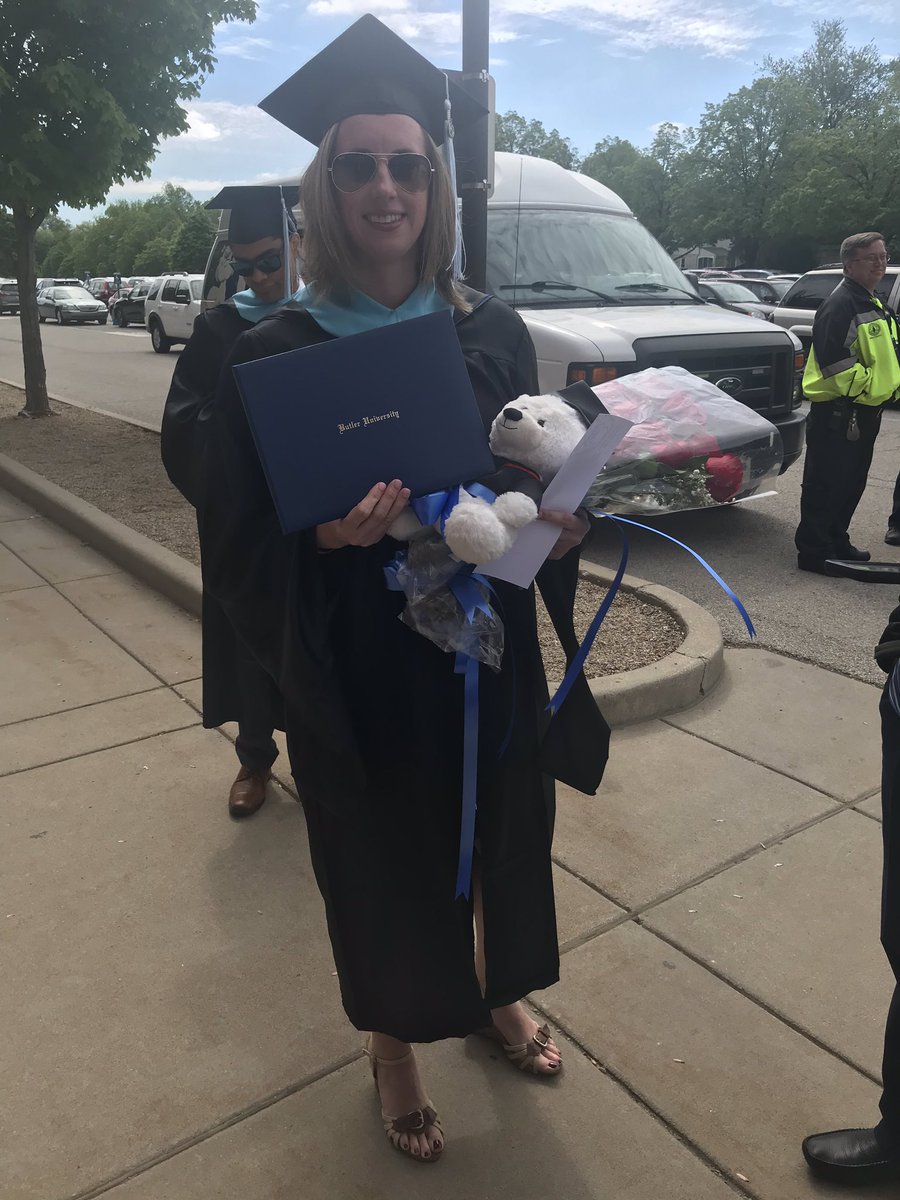 LoveLeadChange's tweet photo. Big day at @butleru 20 yrs after graduating high school & starting Butler as an undergrad, I earned my Masters today from my favorite school. #METL #ButlerGrad #AlwaysADawg https://t.co/NgZdNX9RDw
