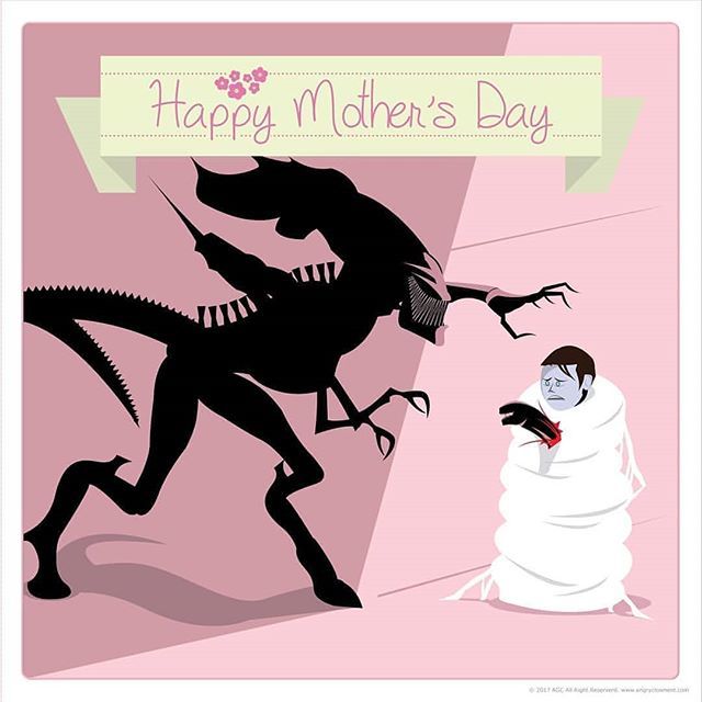 StudioYutani's tweet photo. It's Mother's Day in Australia today. Happy Mother's Day Australiens! . .
#mothersday #muthursday #alien #australia #chestburster #queen https://t.co/7tiwXjAVAy https://t.co/DCn4TBUcTs