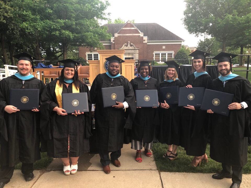 spseik's tweet photo. Proud to graduate alongside these wonderful educators last night, and thankful for the partnership between UCPS and Wingate University. #TeamUCPS https://t.co/3q7xR9G5WO