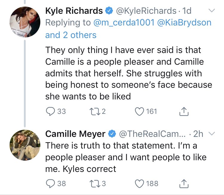 Seems the Twitter war is finally settling down a bit. Save it for the reunion ladies 💎 #RHOBH