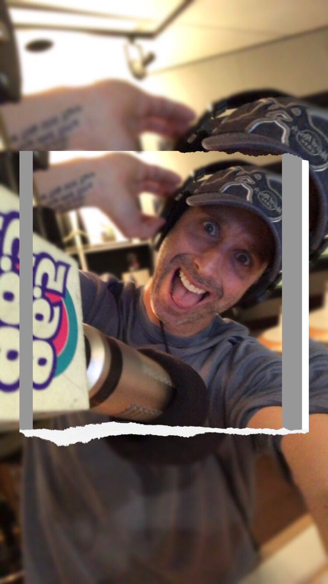 OfficiallyRandy's tweet photo. Seriously, they pay me to act this way!
#MooreToLife @965tic https://t.co/lmnrcxljE0