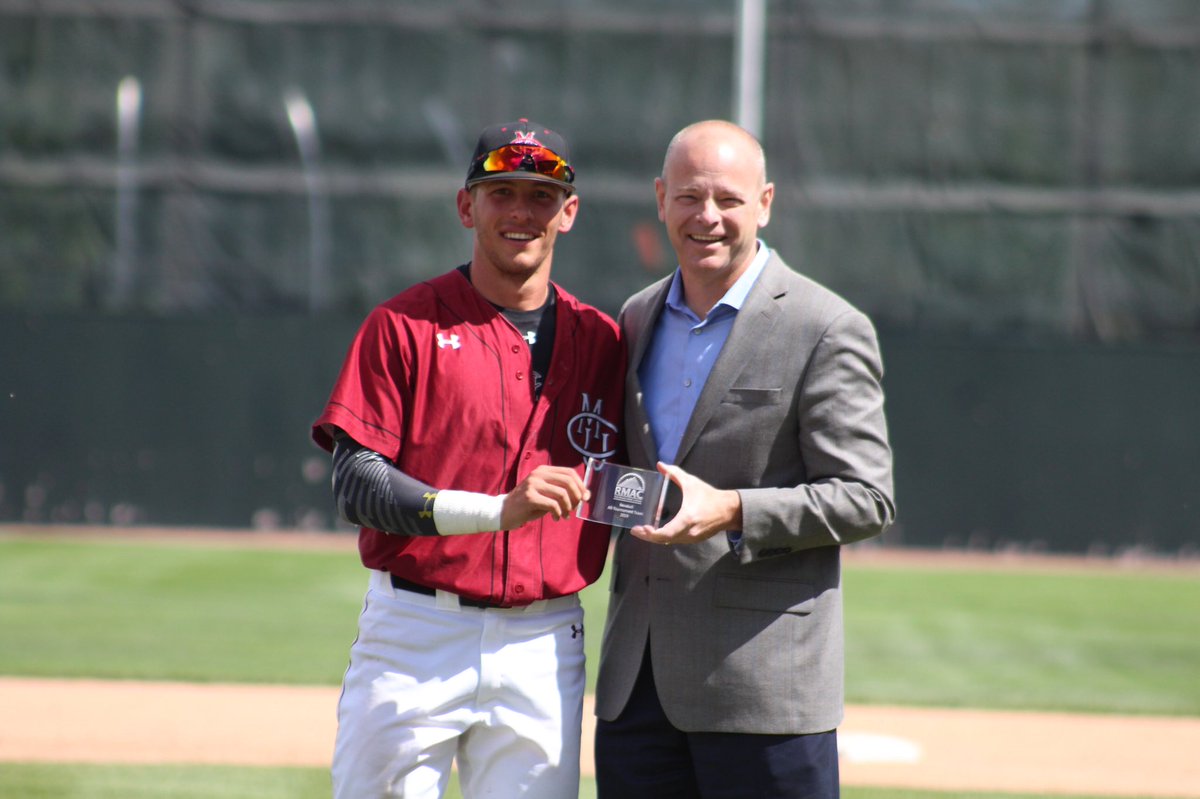 Congratulations to our very own RMAC SAAC rep./Former <a href="/NCAADII/">NCAA Division II</a> SAAC Chair, <a href="/JoshShap1/">Josh</a> of <a href="/CMUMavericks/">CMU Mavericks</a> for being named to the 2019 #RMACbase All-Tournament Team! Shapiro helped the Mavs to their sixth straight tournament title and a bid to the regional tournament!
