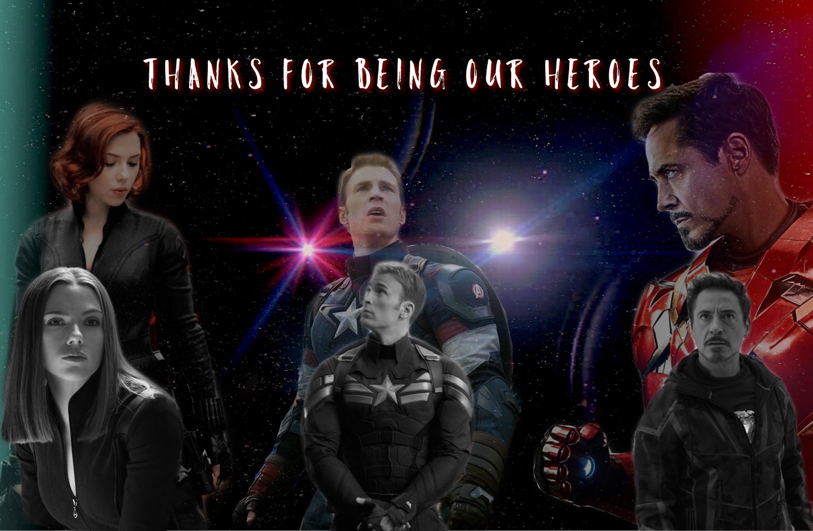 avengers end game big poster end of character series thankyou guys for the love and support from the fir…