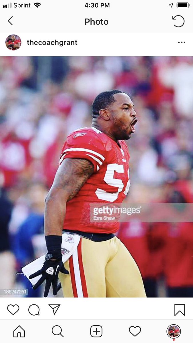 LarryGrant95's tweet image. It ain’t Thursday but shiiiiiit.  Match my intensity and see where it gets you young LBs... ✊🏾✊🏾✊🏾. #LTrain #54 #noplacelikecity