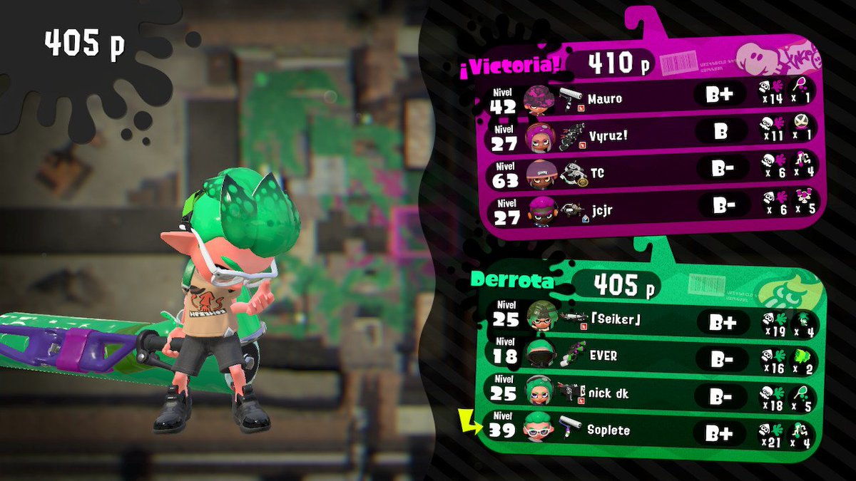 soplete75's tweet photo. #I4A #Splatoon2 #NintendoSwitch resultado final y cruel https://t.co/MWBRiaCNrF