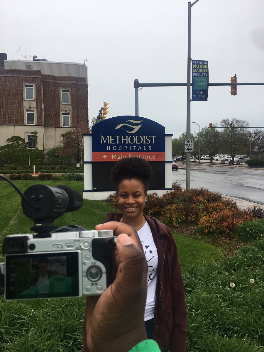 TevinStuddard's tweet photo. In Gary filming @_MissEducation_ powerful story #BirthToPurpose https://t.co/ZrtuKDrCOE