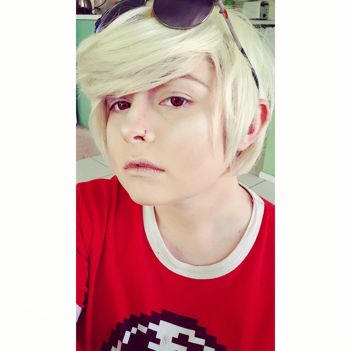 ArtInSweats's tweet photo. #homestuck #homestuckcosplay #davestrider #davestridercosplay #davekat #gamdave #davejohn https://t.co/0FmCnqAbCk