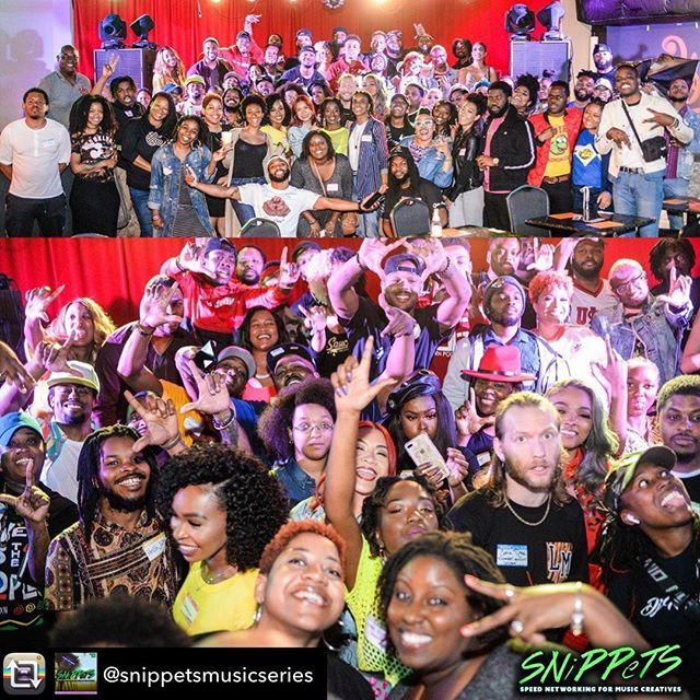 Repost from @snippetsmusicseries using @RepostRegramApp - We love all you beautiful people! Thank you for coming out to connect with us!! Can you find your self? 🗣Tag everybody you see!

SNiPPetsMusicSeries #ConnectandCreate #Muisc #Creatives #Networ… bit.ly/2PXslqt