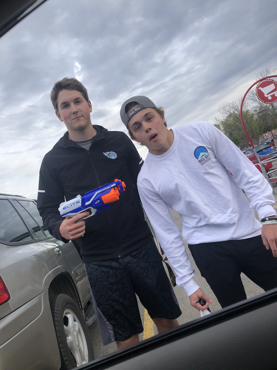 Jacob Konz of Slippery When Wet has eliminated Sawyer Schugel of David and Goliath <a href="/victorianerf/">NERF WAR 2019</a> #whoops #tttttttarget #dynamicduo #dreamteam #seeyanextweek