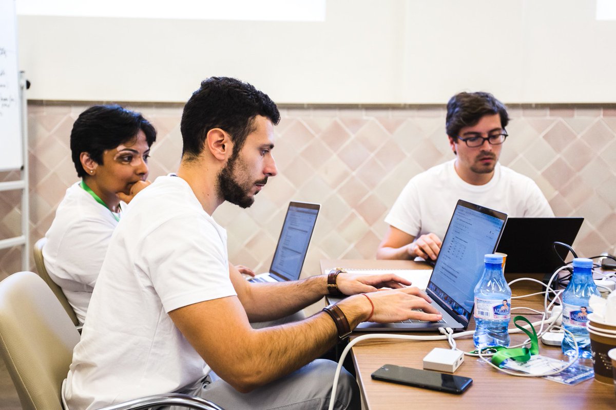 icomglobal's tweet image. Team @PublicisSapient (Publicis Sapient France) working on the @CarrefourFrance @GoogleFR challange at work with Ben Abderrahmen Rami, Cataldo Azzariti, Pallavi Sahoo & Raphaëlle Abitbol #DSH2019 #icom19