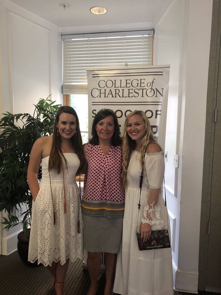 whitekm091209's tweet photo. Congrats rock star teachers! So proud of you! @CofCehhp #cofc19 https://t.co/33PTsMCVA1