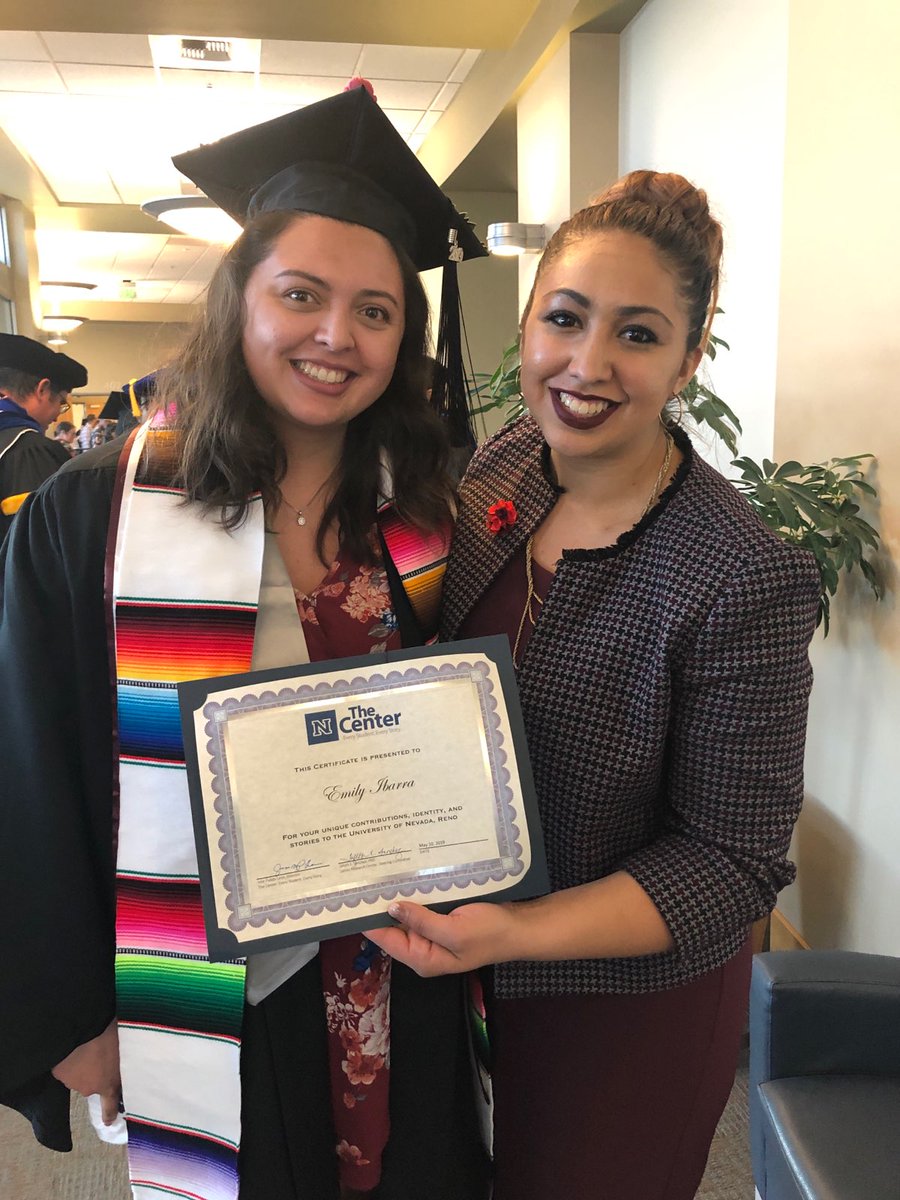 SelenaTorresNV's tweet image. Yesterday I had the honor to speak at the #latinxgraduation for my alma mater, the @unevadareno. It was a pleasure to see my @KDChi_Nevada sisters graduating. I also had the opportunity to thank one of my most inspiring professors. #PackPride #kappadeltachi #SiSePuede