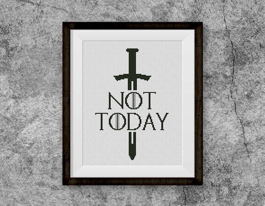 xstitchline's tweet photo. Excited to share the latest addition to my #etsy shop: BOGO FREE! #GameOfThrones #CrossStitchPattern, #NotToday #AryaStark #xstitch, #stark #valyriansteel #dagger, #starkhouse https://t.co/UTRSMSdJhU #thrones crossstitch  #crossstitch #whitewalker #night king https://t.co/GjJnp4Nu4W
