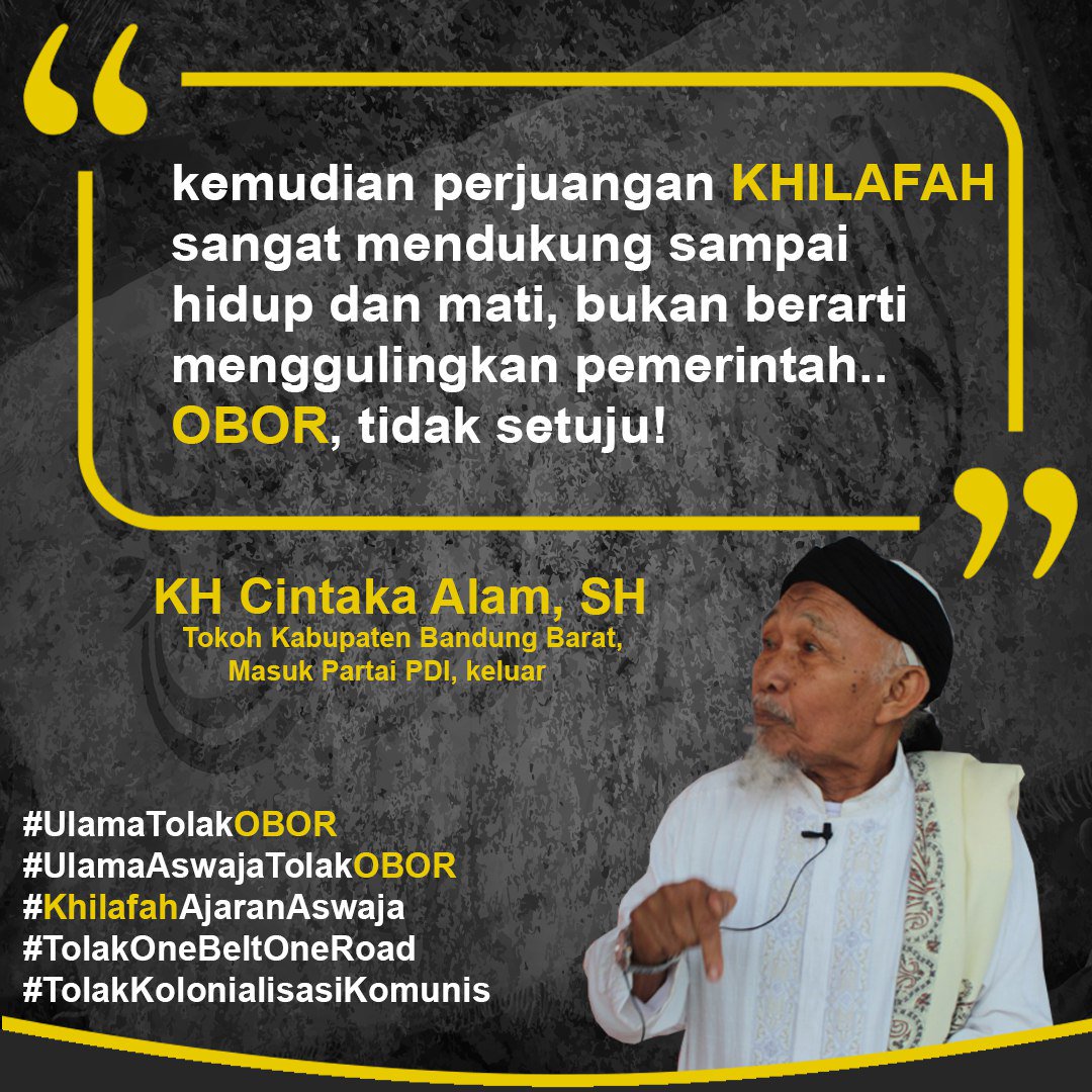 SatriaTeladan's tweet photo. @DadangGus Akan tetapi proyek ini banjir kritik karena tidak adanya transparansi dana, pembangunan infrastruktur berbiaya tinggi dan dengan model negara yang terkenai proyek tinggal terima kunci.
#TolakKolonialisasiKomunis . #UlamaTolakOBOR #TolakOneBeltOneRoad
#EB5T https://t.co/6sDiruidle