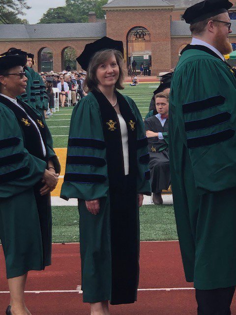 KarenGConner's tweet photo. Today was a great day! I received my PhD in Educational Policy, Planning &amp; Leadership in Higher Ed from @williamandmary. Thanks to all who have helped me along the way! #WmGrad #wmhighered #WM2019 #GoTribe https://t.co/W4TAChZSh0