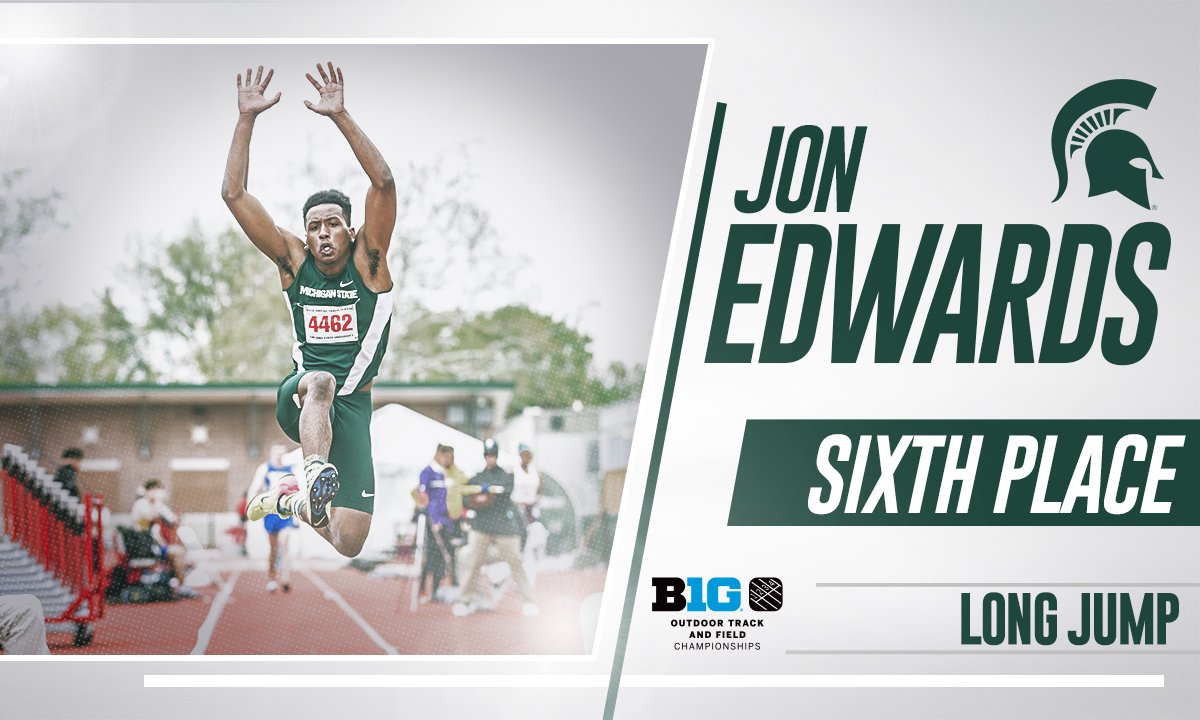 Through two days the Spartans have placed eight on the podium!

• Nick Kramer, Hammer (8th)
• Trevor Stephenson, Pole Vault (8th)
• Jerimiah Evans, Shot Put (7th)
• Jon Edwards, Long Jump (6th)