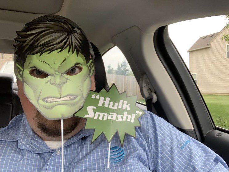 Luke had a “smashing” day today for #IHXHuffNPuff showing his #IHXSupERheroes closing lines! @EastRegionIHX  <a href="/HeartlandIHX/">Heartland States IHX</a>