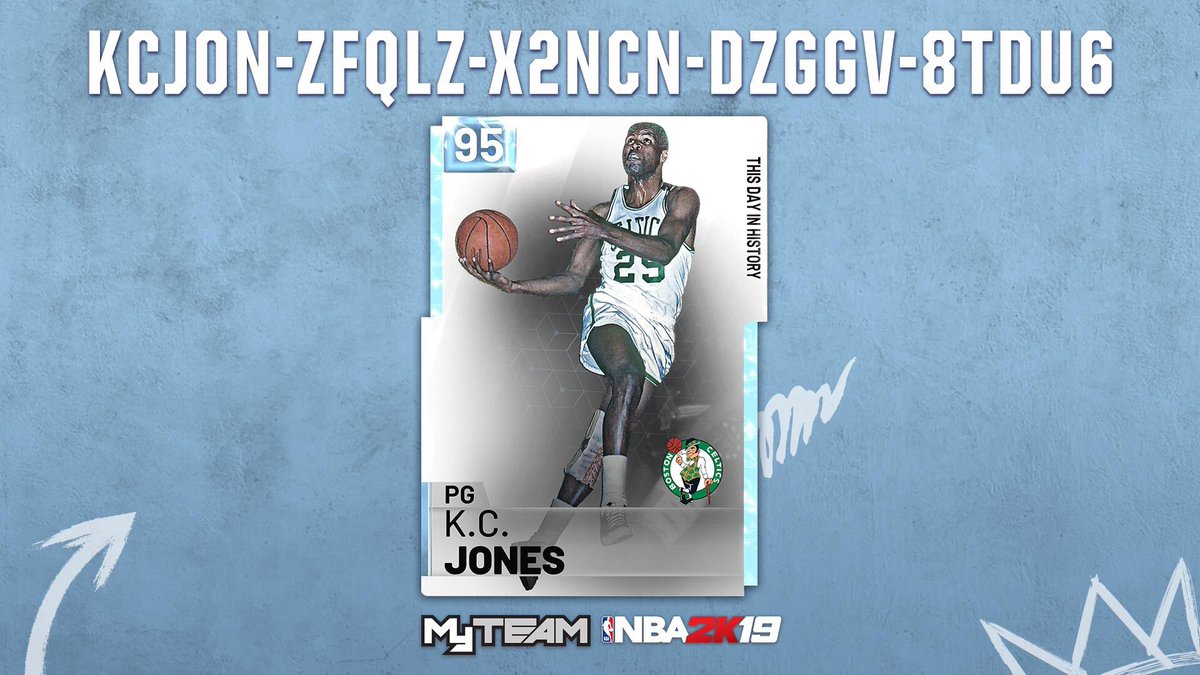 nba2k19locker's tweet photo. #LockerCodes FREE DIAMOND KC JONES CARD https://t.co/piHojlI6XB