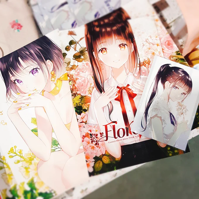 ら-66a [Floralia] 設営完了しました~~ 今日はよろしくお願いします?? #COMITIA128 #コミティア128 