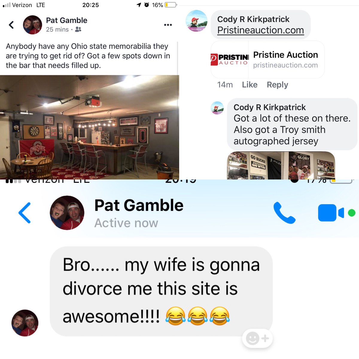 The1RealKP's tweet image. @PristineAuction trying to spread the word 😂 might also contribute to the divorce rate in America. @FFHitman @andyholloway @jasonffl @TheFFBallers