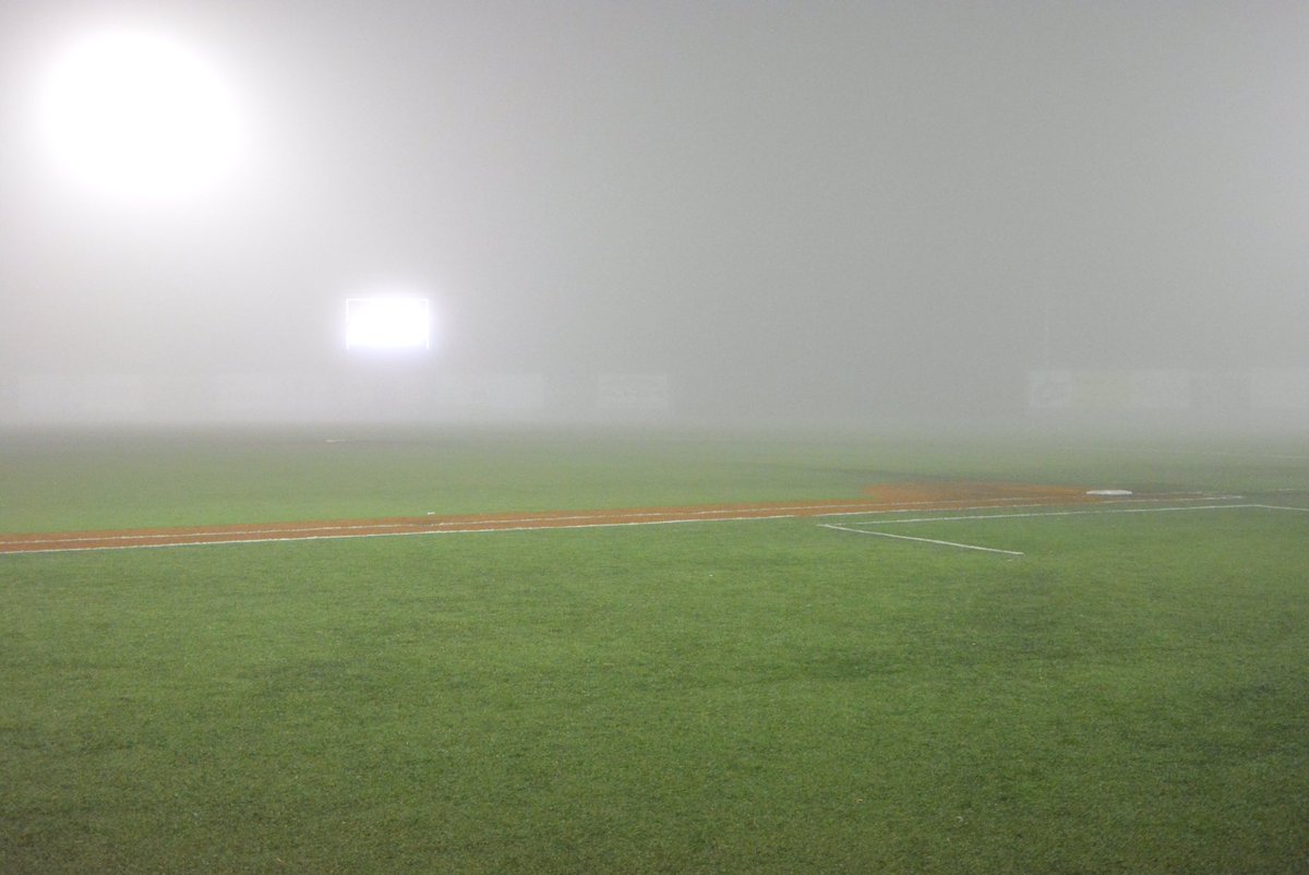 ucwv_athletics's tweet photo. Current situation at Linda K. Epling Stadium. https://t.co/X5xLfF55hO