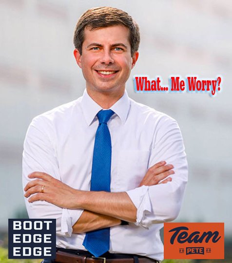 Nightmare54's tweet photo. Hey Donnie 2 scoops Is that really all you can come up with? You shouldn't have been president because you are basically dumb as a bag of hair...which you wear on your head apparently... @realDonaldTrump @PeteButtigieg  #GenXForPete #WhatmeWorry? #AlfredENeuman https://t.co/zhpRh63kEt