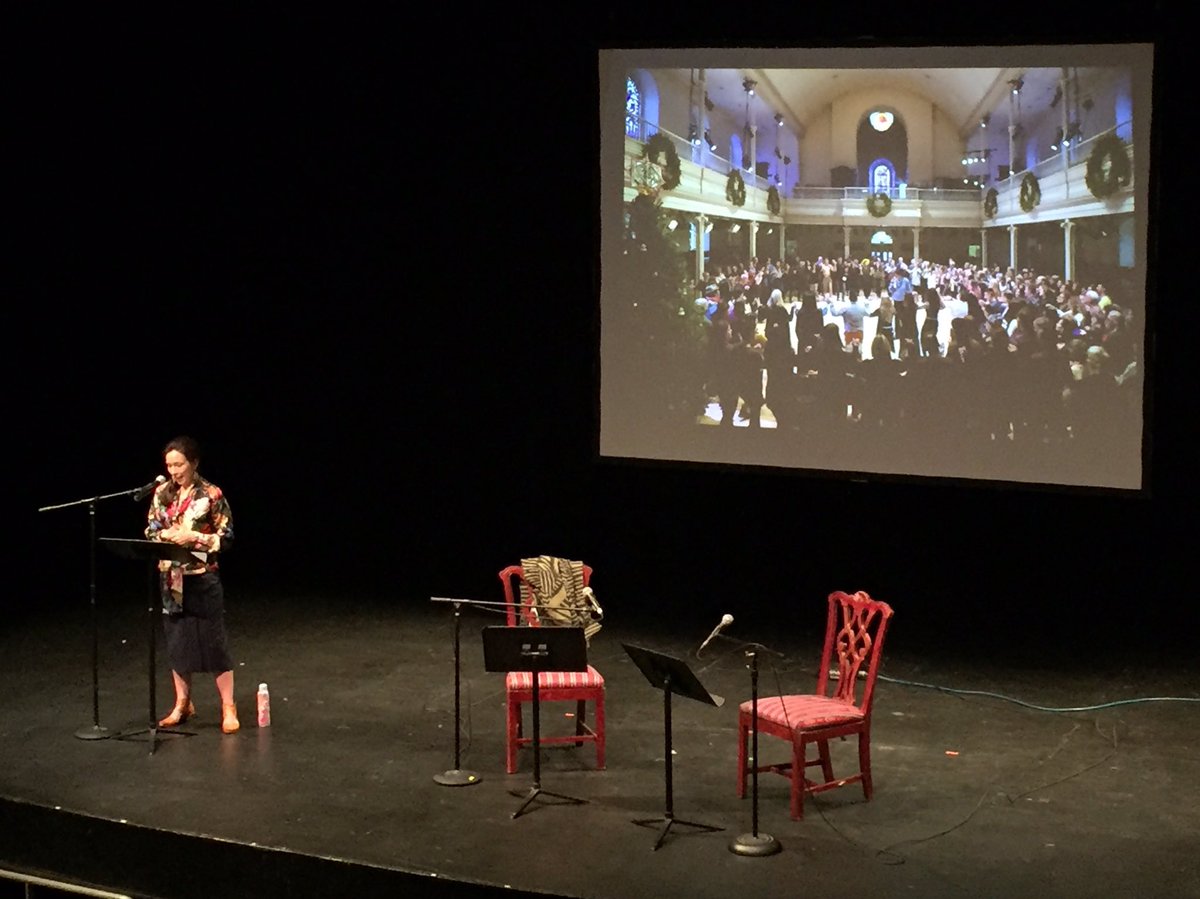 Maas_Erwin's tweet photo. Final day of #TheGathering at @TheLabGU - Thank you so much Derek Goldman, Cynthia Schneider and the entire Lab Team for bringing together such a wonderful group of people! “To act, to change, to deal with things we might not yet fully comprehend” #CrossCurrents2019 https://t.co/W6WJ5h9Y1C