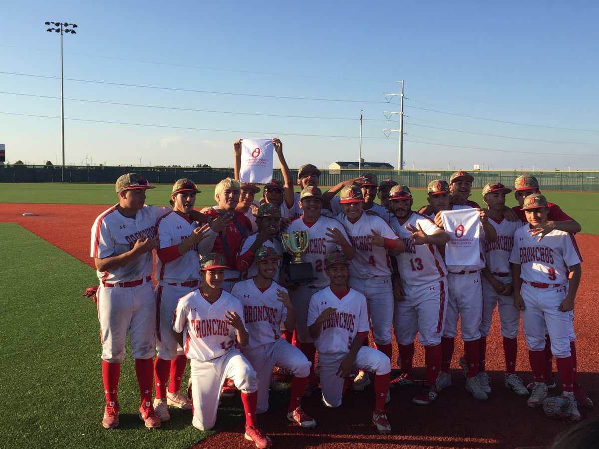 ECISDAthletics's tweet photo. Broncho Baseball              Area Champions https://t.co/sHfVCqk2nV