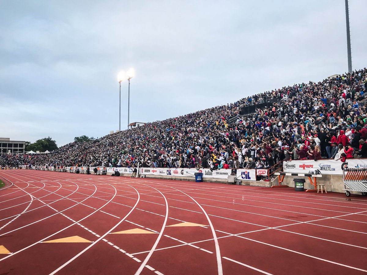 Total Saturday attendance at #UILState Track &amp; Field: 25,858