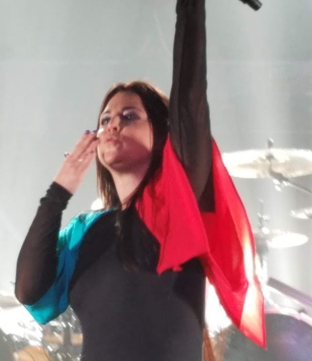 mryfschr's tweet photo. @evanescence @AmyLeeEV Had the greatest time at the New Orleans show and meeting you all again.  The show was outstanding!  Hope you liked the crystal butterflies (I promise, no more butterflies).  Can't wait to see you again in the future.  Below are some fun photos from NOLA. https://t.co/Kza0XeyHCT