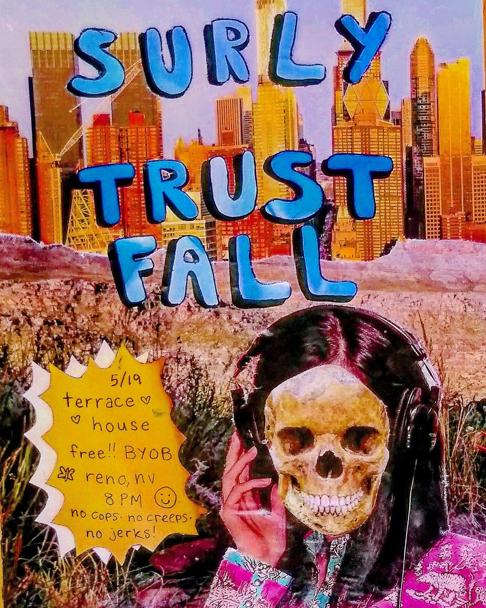 RENO I WILL BE PLAYING A SHOW THERE NEXT SUNDAY NIGHT TO CRY INTO A MIC. COME HANG AND BE BLESSED BY THE BEST BAND TRUST FALL!!!!!!!!!! I LOVE YOU!