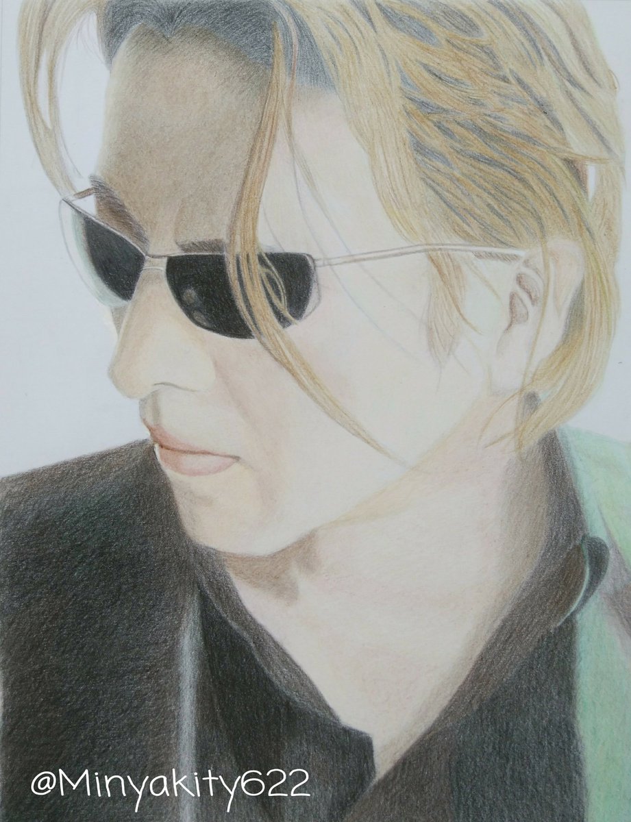 みにゃきち Ar Twitter Yoshikiさん 完成しました 色鉛筆で描きました Yoshiki Xjapan Yoshikiofficial