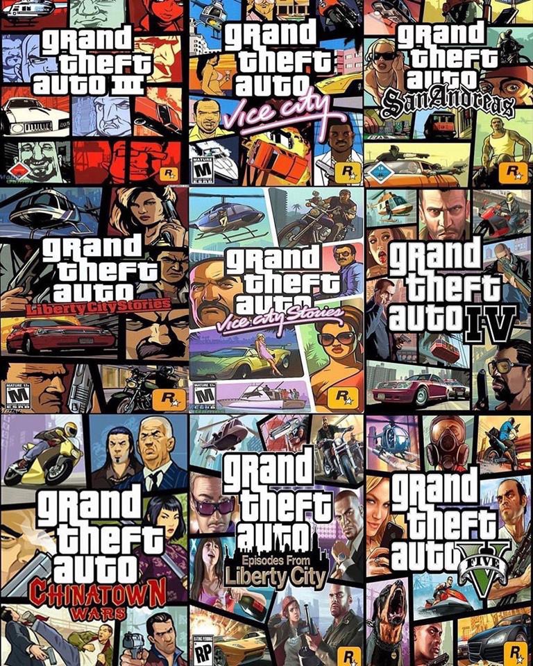 Gta игра год