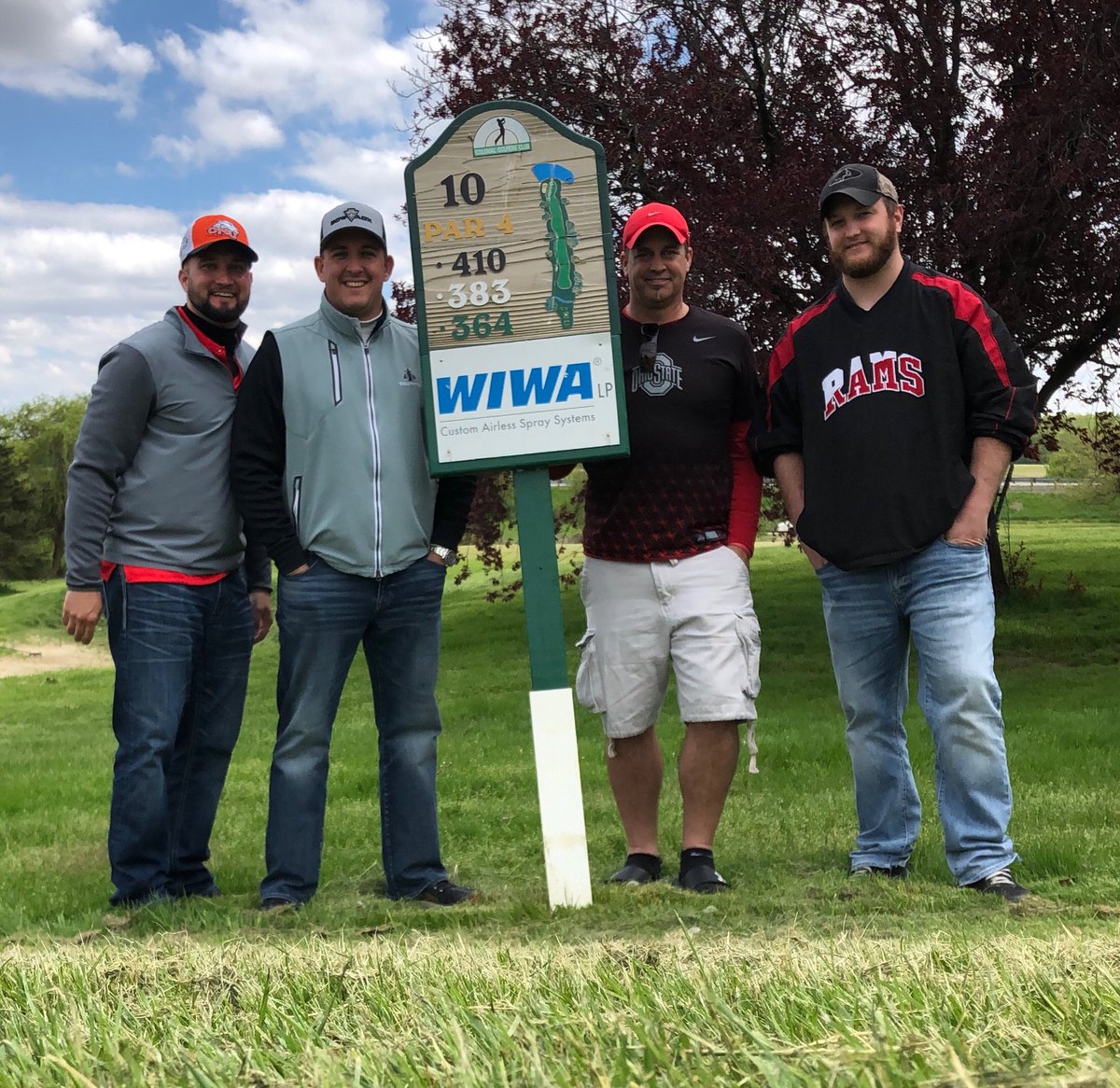 WIWALLC's tweet photo. Congrats to Team WIWA taking 1st place at today’s VFW golf tournament! https://t.co/3inTnFmEBB