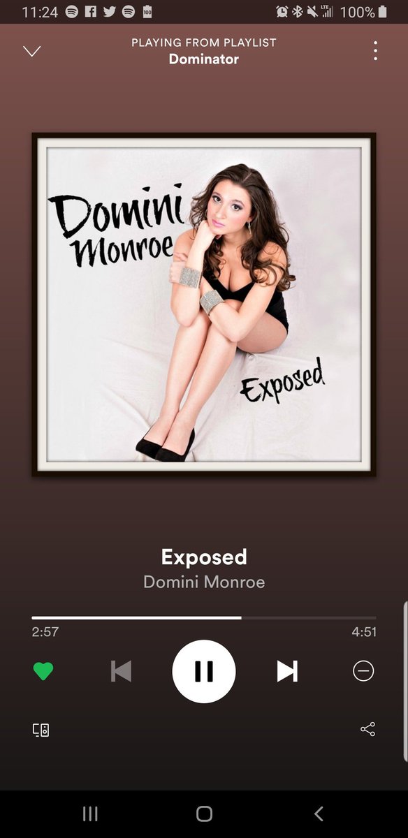 TheHojer's tweet photo. Loving the ride home tonight thanks to @Domini_Monroe keep the hits coming

#NP #LaFamilia
 @Spotify @SpotifyUSA #Dominators #DominatorPlaylist https://t.co/4pgPSXpyCi