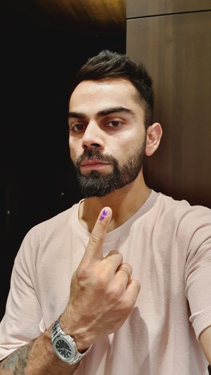 Voting is your right and responsibility towards nation building. Go vote. @ecisveep #GotInked