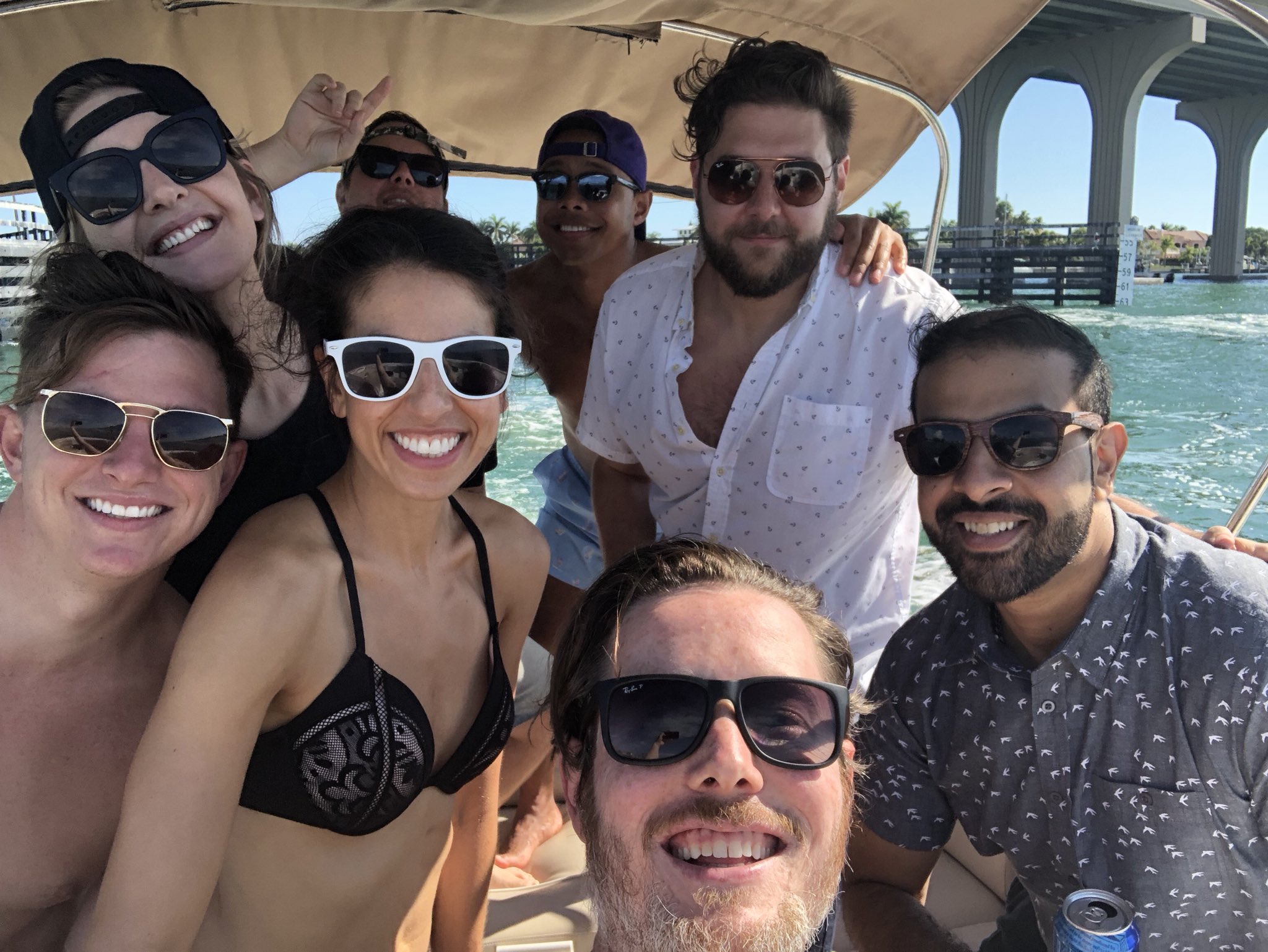 Hummel on X: "Casual donuts in the bay makes you douchebags of the sea. Happy birthday Kev!! #BoatDay #StPete #BlessedAF 🚤🌊☀️@home_made_man https://t.co/P6TA37qTqi" / X