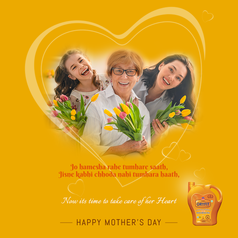 SundayKitchen1's tweet photo. Jo hamesha rahe tumhare saath,
Jisne kabhi chhoda nahi tumhara haath,

"Now it's time to take care of her Heart"

HAPPY MOTHER'S DAY ❤️

#happymothersday #takecareofherheart #oryfit #ricebranoil #hearthealthyoil #thesundaykitchen https://t.co/w6JCbCycKu